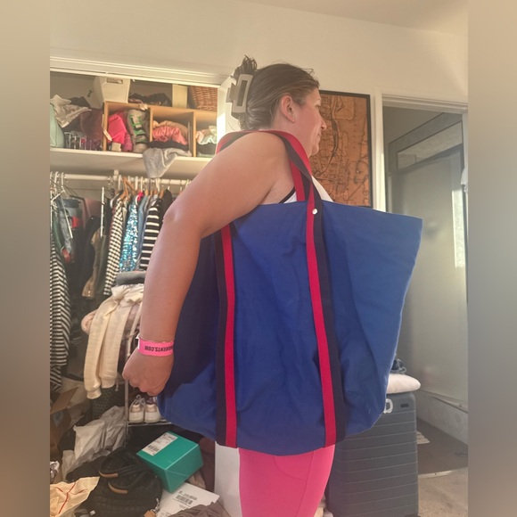 Clare V cloth tropenienne tote - Picture 3 of 3